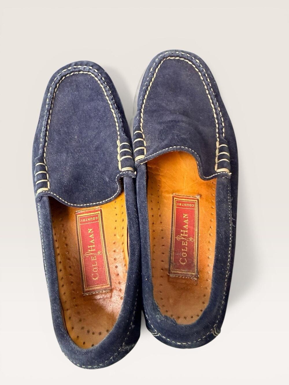 Cole Haan Country Women's 6 Leather Loafers‎ Slip-On Flats Casual Shoes Soft